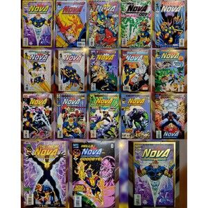 Lot of 18: NOVA 2nd Series #1-18 (1994 Marvel) VF Near-Complete Set (missing #9)